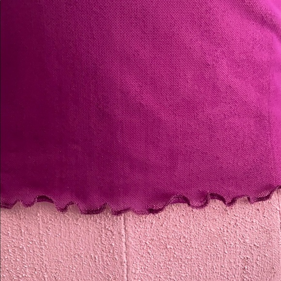 Forever21 Lettuce Sheer Mesh top - Picture 5 of 6